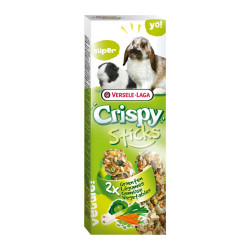 Versele Laga Crispy Sticks maiuspalad köögiviljadega küülikutele ja merisigadele - Bosse.ee