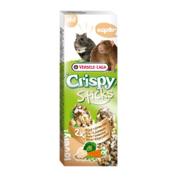 Versele Laga Crispy Sticks maiuspalad köögiviljadega hamstritele ja hiirtele - Bosse.ee