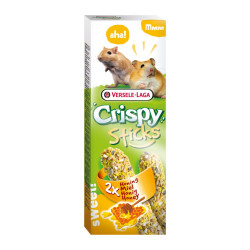 Versele Laga Crispy Sticks maiuspalad meega hamstritele ja liivahiirtele - Bosse.ee