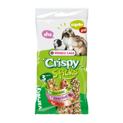 Versele Laga Crispy Sticks kolme maitsega maiuspalad küülikutele ja teistele rohusööjatele - Bosse.ee