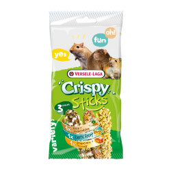Versele Laga Crispy Sticks kolme maitsega maiuspalad kõigesööjatele närilistele - Bosse.ee