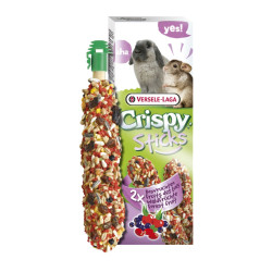 Versele Laga Crispy Sticks maiuspalad metsamarjadega küülikutele ja tšintšiljadele - Bosse.ee