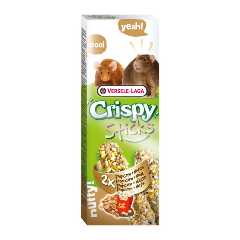 Versele Laga Crispy Sticks maisi ja pähklitega maiuspalad rottidele ja hiirtele - Bosse.ee