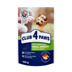 Club 4 Paws Premium kanakonservid tarretises väikest tõugu koertele - Bosse.ee