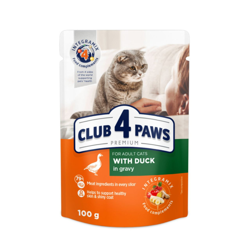 Club 4 Paws Premium pardikonservid kastmes kassidele - Bosse.ee