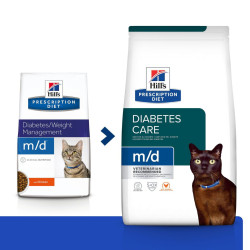 Hill's PD Feline m/d kuivtoit kanaga kassidele - Bosse.ee