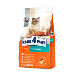 Club 4 Paws Sterilised kuivsööt steriliseeritud kassidele - Bosse.ee