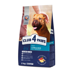Club 4 Paws Lamb & Rice kuivsööt lambaliha ja riisiga koertele - Bosse.ee