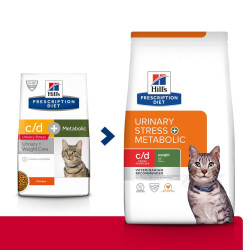 Hill`s PD Feline c/d Urinary Stress + Metabolic kuivsööt kassidele - Bosse.ee