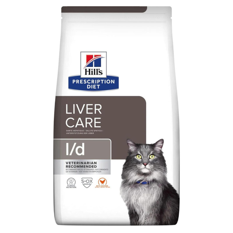 Hill's PD Feline l/d Hepatic kuivsööt kassidele - Bosse.ee