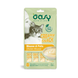 Oasy Creamy Snack maiused kanalihaga kassidele - bosse.ee