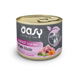 Oasy Grain Free Adult Small & Mini konservid sealihaga koertele - bosse.ee