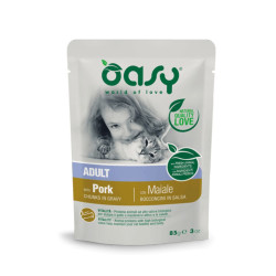 Oasy Adult Pork guljašš sealihaga täiskasvanud kassidele - bosse.ee