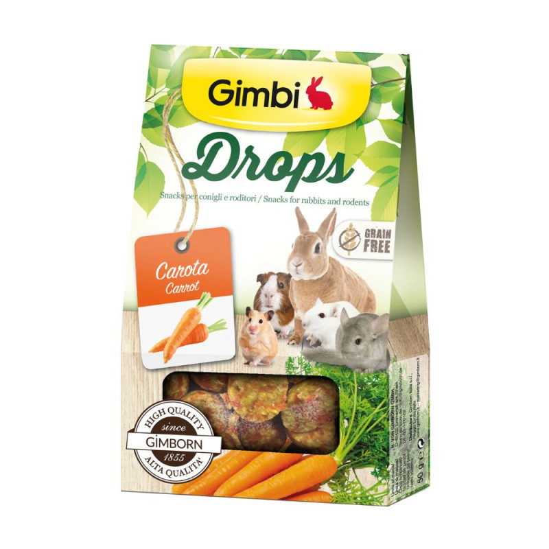 Gimbi Drops porgandimaiused närilistele - bosse.ee