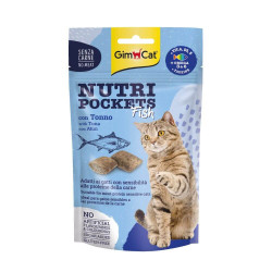 GimCat Nutri Pockets tuunikala maiuspalad kassidele - bosse.ee
