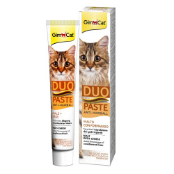 GimCat Anti-Hairball juustuga pasta kassidele - bosse.ee