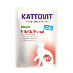 Kattovit Feline Diet Kidney/Renal guljašš kalkunilihaga kassidele - bosse.ee