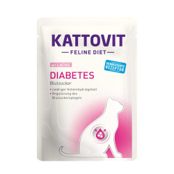 Kattovit Feline Diet Diabetes guljašš lõhega kassidele - bosse.ee