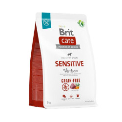 Brit Care Grain-free Sensitive Venison kuivtoit koerale hirvelihaga 