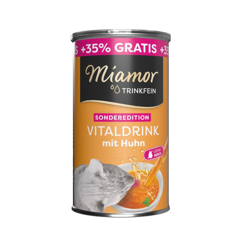Miamor Trinkfein Vitaldrink kanalihaga jook kassidele - Bosse.ee