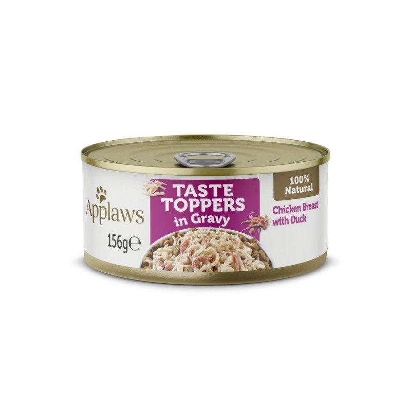 Applaws Taste Toppers in Gravy kuivtoidu maitseaine kana ja pardiga koertele - bosse.ee