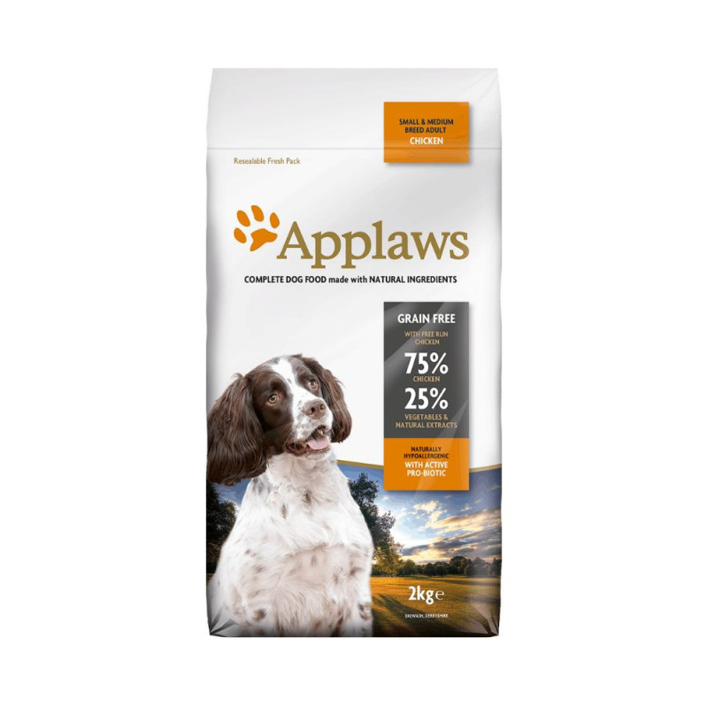 Applaws Dog Small & Medium kuivsööt kanaga koertele - bosse.ee