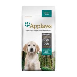 Applaws Dog Puppy Small & Medium kuivsööt kanaga kutsikatele - bosse.ee