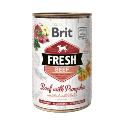 Brit Fresh Beef & Pumpkin konservid koertele - bosse.ee
