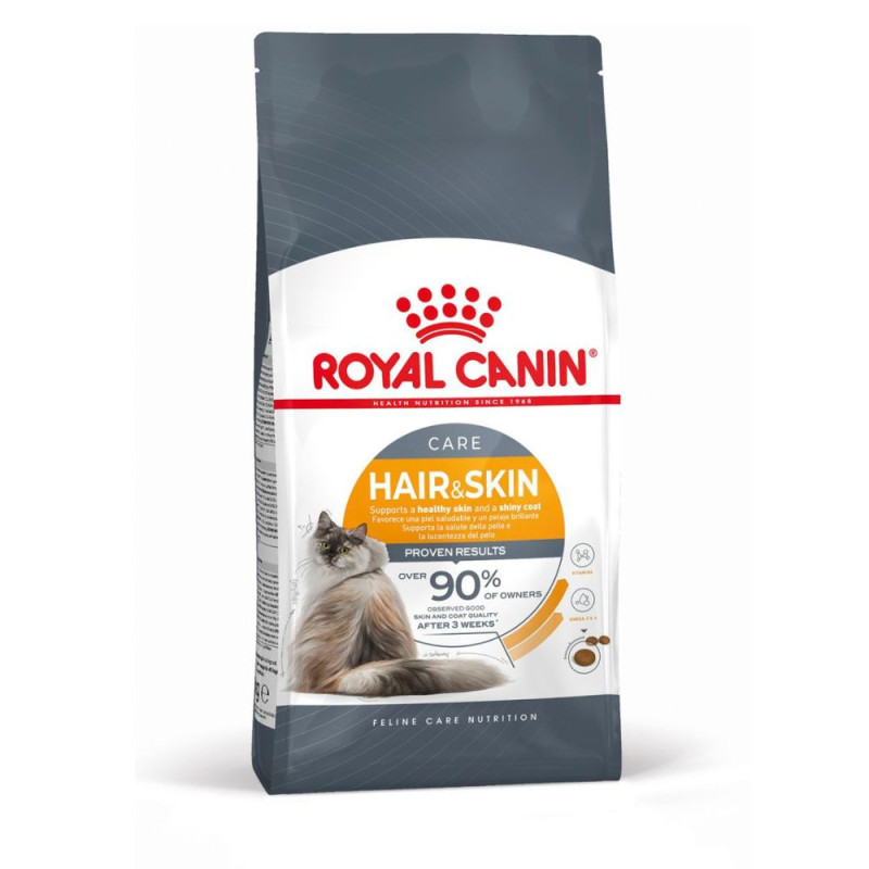 Royal Canin Hair & Skin Care kuivtoit kassidele - Bosse.ee
