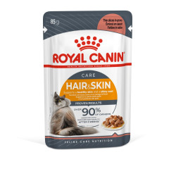 Royal Canin Hair & Skin in Gravy konserv kassidele