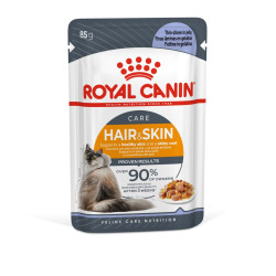 Royal Canin Hair & Skin in Jelly konserv kassidele