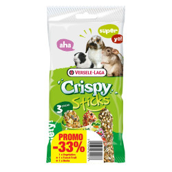 Versele Laga Crispy Sticks kolme maitsega maiuspalad küülikutele ja teistele rohusööjatele - Bosse.ee