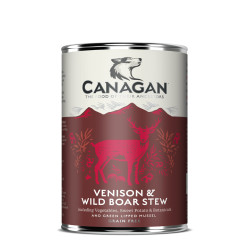 Canagan Venison & Wild Boar Stew konserv hirve- ja ulukilihaga koertele - Bosse.ee