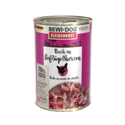 Bewi Dog Poultry Hearts konserv linnusüdametega koertele 