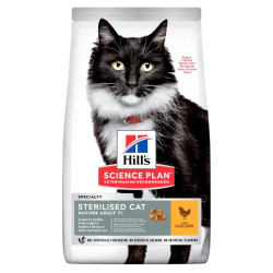 Hill`s Science Plan Sterilized Cat Mature Chicken kuivsööt steriliseeritud eakatele kassidele - Bosse.ee