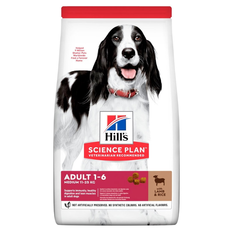 Hills Science Plan Adult 1-6 Advanced Fitness Medium kuivtoit koertele - Bosse.ee