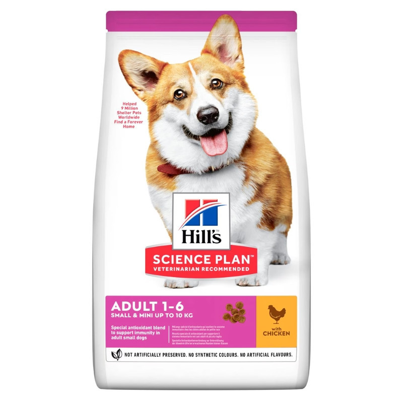 Hills Science Plan Canine Adult Advanced Fitness Mini Chicken kuivtoit koertele - Bosse.ee
