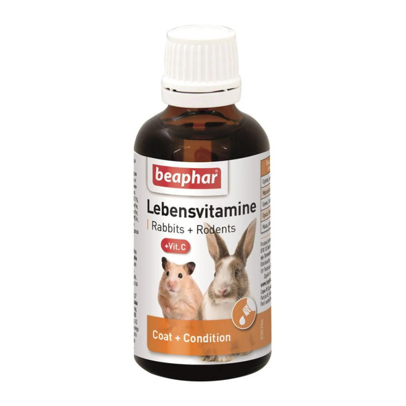 Beaphar Lebensvitamiini toidulisandid närilistele  - Bosse.ee