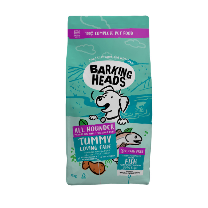 Barking Heads Fish N Delish kuivtoit kalaga koertele - Bosse.ee