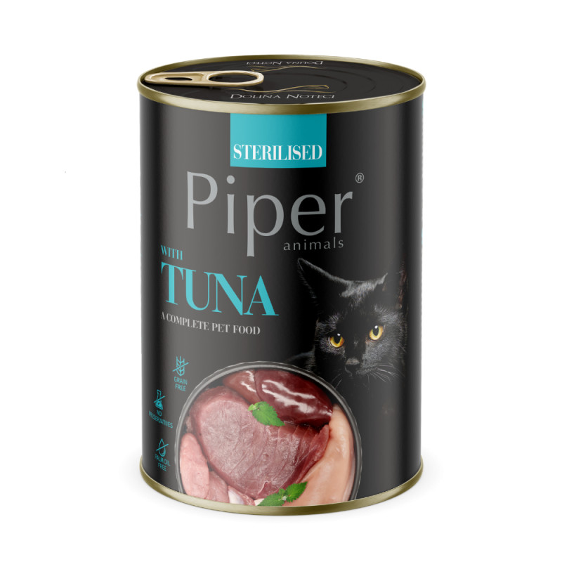 Piper tuunikalakonserv steriliseeritud kassidele - Bosse.ee