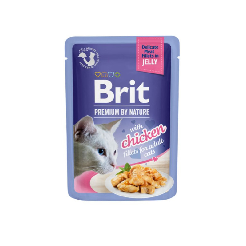 Brit Premium Delicate Chicken in Jelly konservsööt kassidele - Bosse.ee