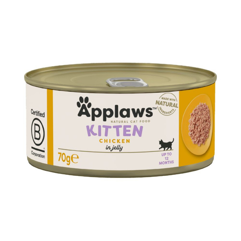 Applaws Kitten Chicken kanalihaga konservid kassidele - Bosse.ee