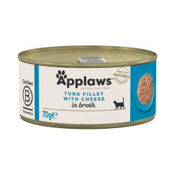 Applaws Cat Tuna Fillet with Cheese tuunikala ja juustuga konservid kassidele - Bosse.ee