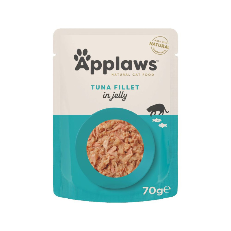 Applaws Cat Pouch in Jelly guljašš tuunikalaga tarretises kassidele - bosse.ee