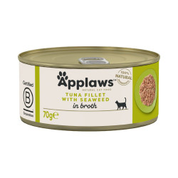 Applaws Cat Tuna Fillet with Seaweed tuunikala ja merevetikatega konservid kassidele - Bosse.ee