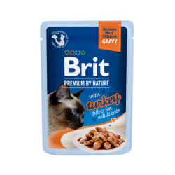 Brit Premium Delicate Turkey in Gravy konservsööt kassidele