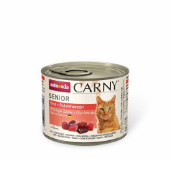 Animonda Carny Senior konservtoit kassidele veiseliha ja kalkunisüdametega - Bosse.ee