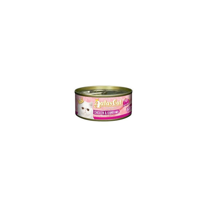 Aatas Cat Creamy Chicken & Kanikama konserv kassidele - Bosse.ee
