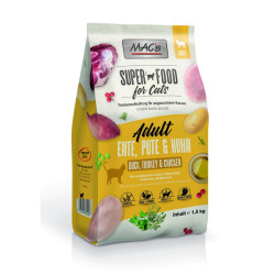 Mac`s Cat Dry Adult kuivsööt pardi, kalkuni ja kanaga kassidele - Bosse.ee