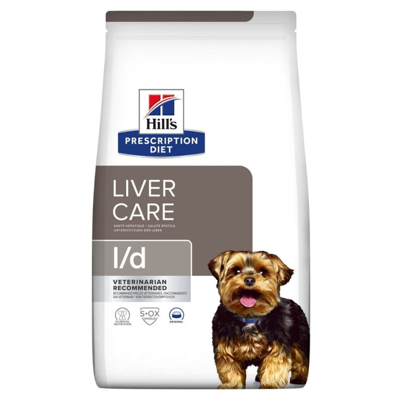 Hill's Prescription Diet Canine l/d Liver Care sausas maistas šunims, 4 kg - Bosse.ee